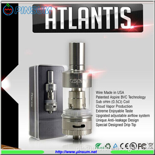 2015 Atlantis Original Aspire Atlantis Bvc Glassomizer Kit